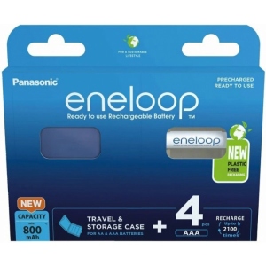 Акумулятор тип AAA Panasonic Eneloop NI-MH  AAA 800 мАг 4 шт. (BK-4MCDEC4BE)