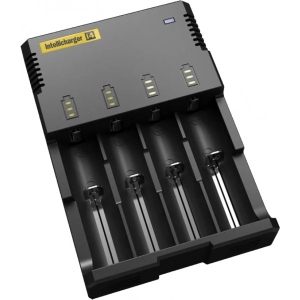 З/пристрій для акумуляторів AA/AAA Nitecore Intellicharger i4 (4 channels, LED, Li-ion, Ni-MH/Ni-Cd, AA/ (09002)