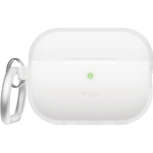 Чохол для навушників Elago Silicone Hang Case Nightglow Blue for Airpods Pro 2nd Gen (EAPP2SC-ORHA-LUBL)