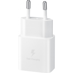 Мережевий зарядний пристрій Samsung 15W Power Adapter w/o Cable White  (EP-T1510NWEGEU) офіційний магазин