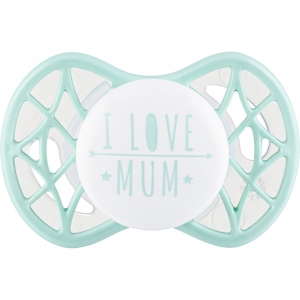 Ортодонтична пустушка Nuvita Air55 Cool 0m + "I Love Mum" М'ятний (NV7064SG)