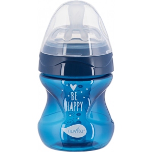 Пляшка для годування Nuvita Антиколікова Mimic Cool 150 мл Dark Blue (NV6012NIGHTBLUE)