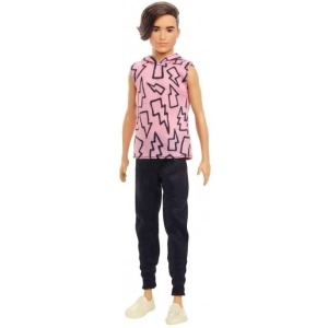 Лялька Barbie Кен "Модник" у безрукавці в блискавку (HBV27)
