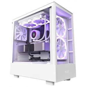 Корпус NZXT H5 Elite White (CC-H51EW-01) без БЖ