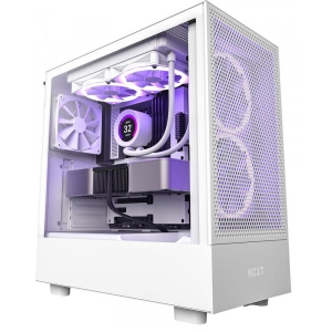 Корпус NZXT H5 Flow White (CC-H51FW-01) без БЖ