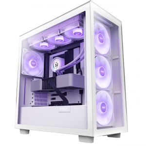 Корпус NZXT H7 Elite RGB White (CM-H71EW-02) без БЖ