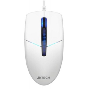 Миша дротова A4tech N-530S White
