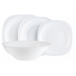 Столовий сервіз Luminarc Carine White 19 пр. (N2185)