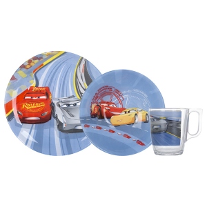 Набір дитячий 3 пр. Luminarc Disney Cars 3, 3 пр. (N5280)