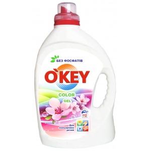 Гель для прання O'key Color, 4,5 л