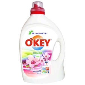 Гель для прання O'key Color, 3 л