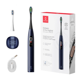 Зубна щітка електрична Oclean X Pro Digital Electric Toothbrush Dark Blue (6970810553482)
