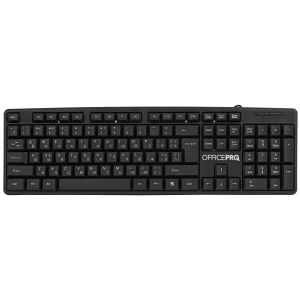 Клавіатура дротова OfficePro SK166 ціна