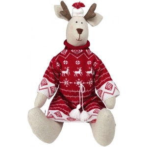 Декор New Year Прованс Олень "Deer Jolly" 45 см (023263)