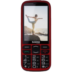 Мобільний телефон Sigma mobile Comfort 50 Optima Dual Sim Red