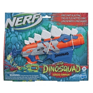 Бластер багатозарядний Hasbro Nerf Діно Стегосмеш (F0805)