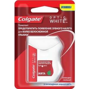 Зубна нитка Colgate Оптік Уайт