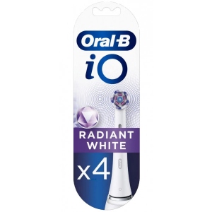 Насадка для зубної щітки Oral-B Braun iO Radiant White Блискуче Відбіл., 4 шт