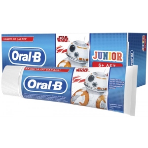 Зубна паста дитяча Oral-B Джуніор Ніжний смак 75мл