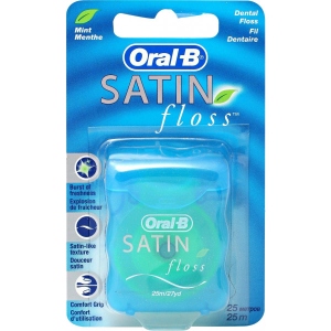 Зубна нитка Oral-B Satin Floss 25 м (5010622018258)