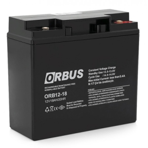 Акумулятор для ДБЖ Orbus AGM 12V 18 Ah (ORB1218)