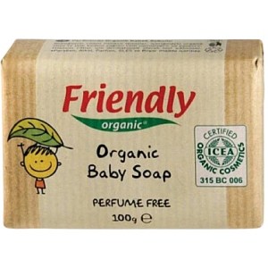 Мило кускове дитяче Friendly organic Органічне без запаху (FR0645)