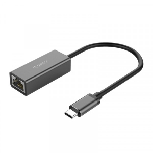 Перехідник USB Type-C - RJ-45 Orico XC-R45-V1-BK-BP