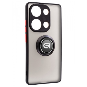 Чохол для смартфону Armorstandart Frosted Matte Ring for Xiaomi Redmi Note 13 Pro 4G Black (ARM75447)