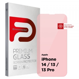 Захисне скло для смартфону Armorstandart Pro Eye Care for Apple iPhone 14/13/13 Pro (ARM77674)