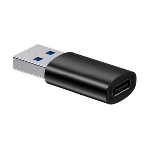 Перехідник Baseus Ingenuity Series Mini OTG Adaptor USB 3.1 to Type-C Black (ZJJQ000101)