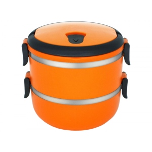 Термос для продуктів Heinner 0,7+0,7л Orange (HR-F-863-2P)