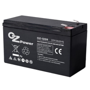 Акумулятор для ДБЖ OZ Power 12V 9AH AGM (OZ12V09) купити