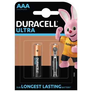 Батарейка тип AAA Duracell MN/MX2400 Ultra (LR-03) 2шт.