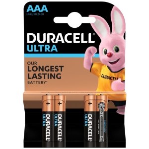 Батарейка тип AAA Duracell MN/MX2400 Ultra (LR-03) 4шт.
