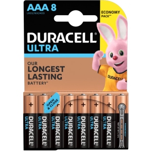 Батарейка тип AAA Duracell MN2400 Ultra (LR-03) 8шт.