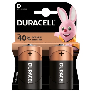 Уцінка - Батарейка тип D (LR-20) Duracell MN-1300 (LR-20) 2шт. (81545439) #