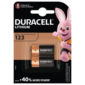 Батарейка Duracell DL 123 2 шт. (81546858)