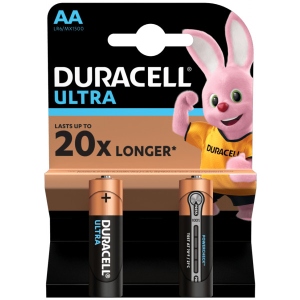 Батарейка тип AA Duracell MN/MX1500 Ultra (LR-06) 2шт.