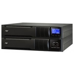 Джерело безперебійного живлення FSP Champ 2 kVA, RM, IEC CH-1102RS 2000VA/1800W,Online (PPF18A1403)