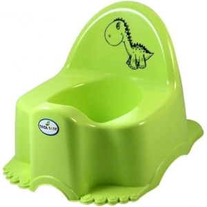Горщик дитячий Tega Baby ЕСО Динозавр з музикою Салатовий (PO-056-138)