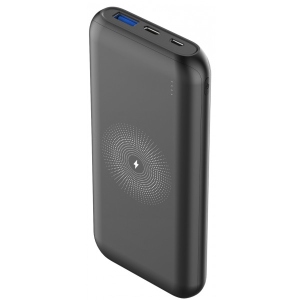 Батарея мобільна Grunhelm 10 000 mAh Black (GP-45AB-WQC)