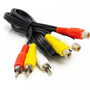 Кабель RCA PowerPlant 3xRCA plugs to 3xRCA jack (CA912049) продаж