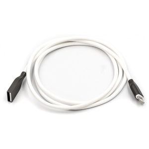 Кабель синхронізації даних PowerPlant USB-Lightning 2m White (CA910755)