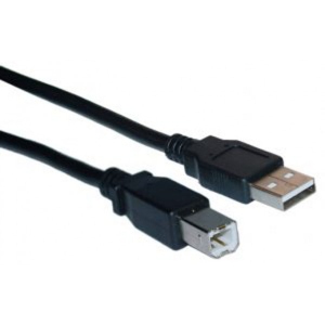 Кабель USB type A - USB type B PowerPlant USB 2.0 AM/BM 1.8m (KD00AS1220)