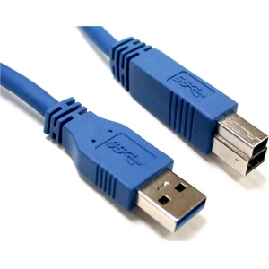 Кабель USB type A - USB type B PowerPlant USB 3.0 AM - BM 1.5m (CA911110)