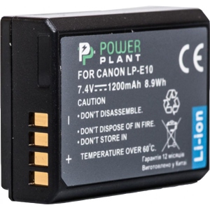 Акумулятор для фотокамери PowerPlant Canon LP-E10 1200mAh (DV00DV1304)