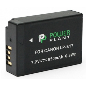 Акумулятор для фотокамери PowerPlant Canon LP-E17 950mAh (DV00DV1410)
