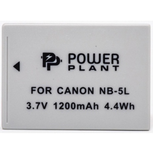 Акумулятор для фотокамери PowerPlant Canon NB-5L 1200mAh (DV00DV1160) ціна