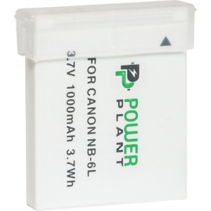 Акумулятор для фотокамери PowerPlant Canon NB-6L 1000mAh (DV00DV1232) купити