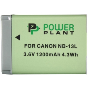 Акумулятор для фотокамери PowerPlant Canon NB-13L 1200mAh (DV00DV1403)